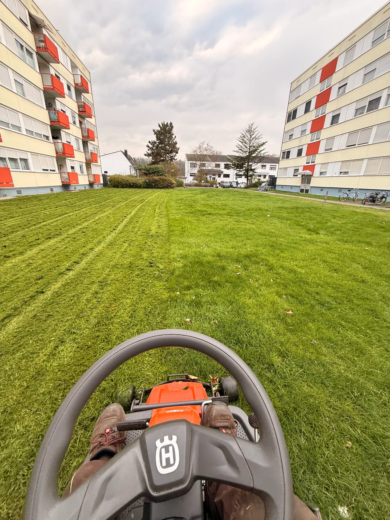 gaertner aufsitzmaeher wohnanlage