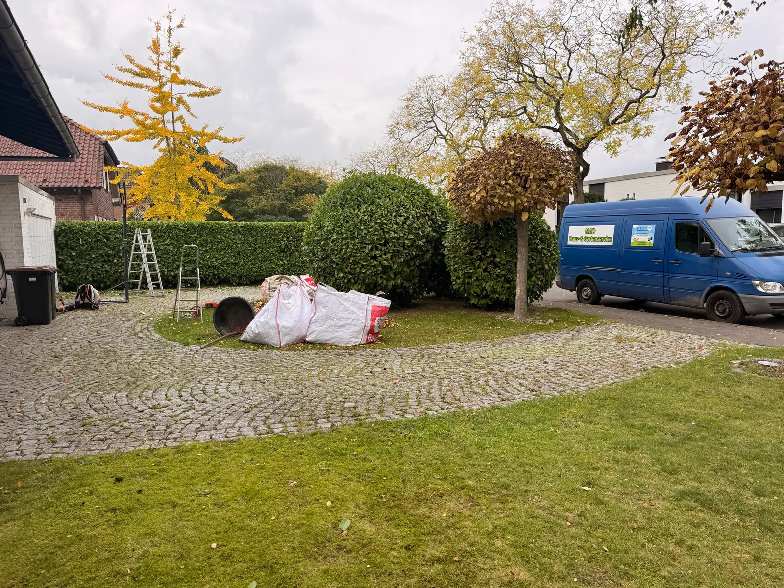 hausmeister materialanlieferung